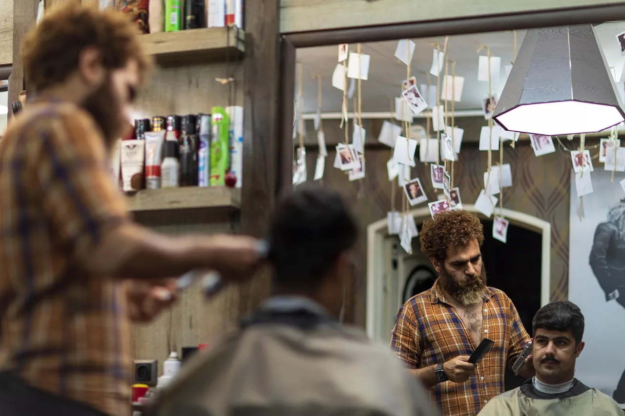 barber shop, haircut, job, work, occupation, business, iran, men, hair, salon, jorj barber. How Halifax and St. John's fill chairs in a small labour pool