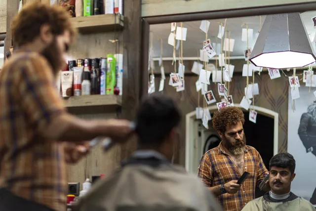 barber shop, haircut, job, work, occupation, business, iran, men, hair, salon, jorj barber. How Halifax and St. John's fill chairs in a small labour pool